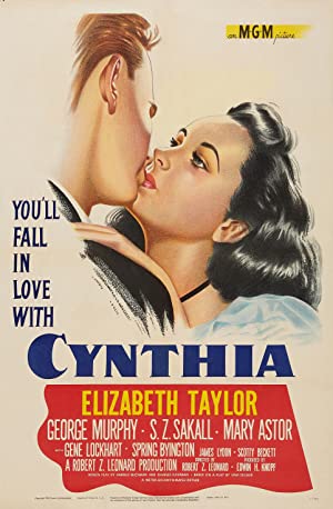 Cynthia (1947) starring Elizabeth Taylor on DVD on DVD